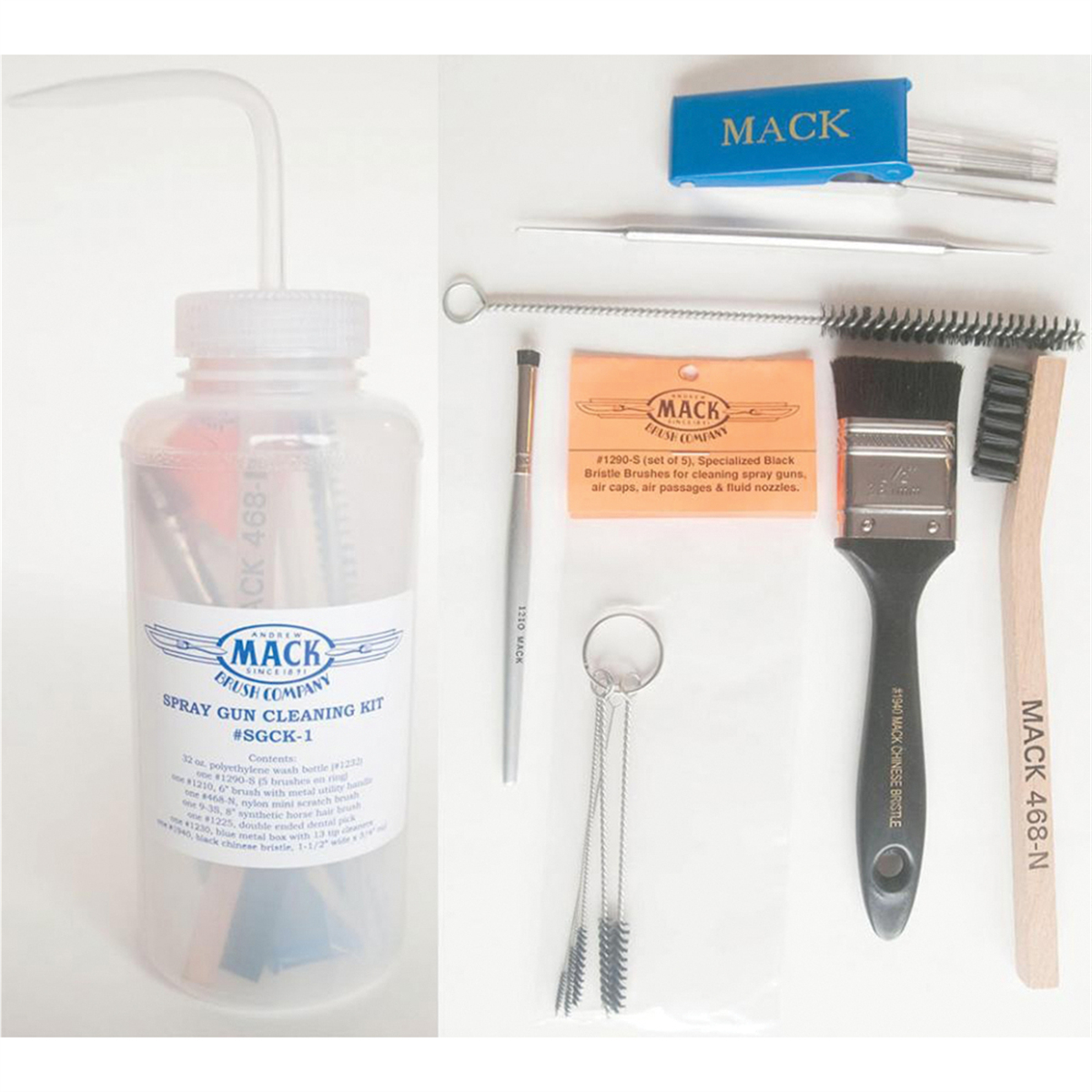MABSGCK-1 Spray Gun Cleaning Kit - 11 Piece