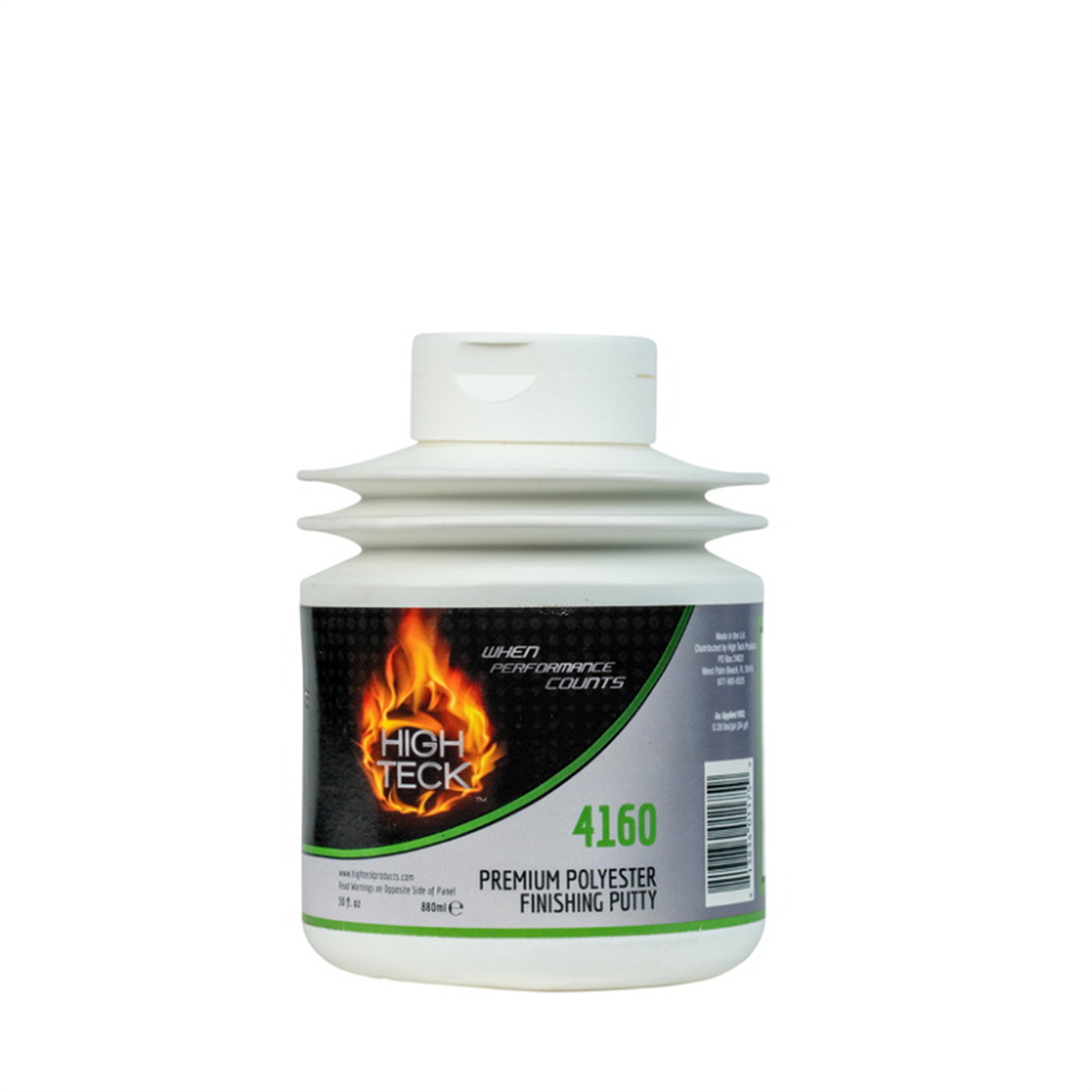 HIT4160 Premium Polyester Finishing Putty, Beige, Liquid, 268 Vic
