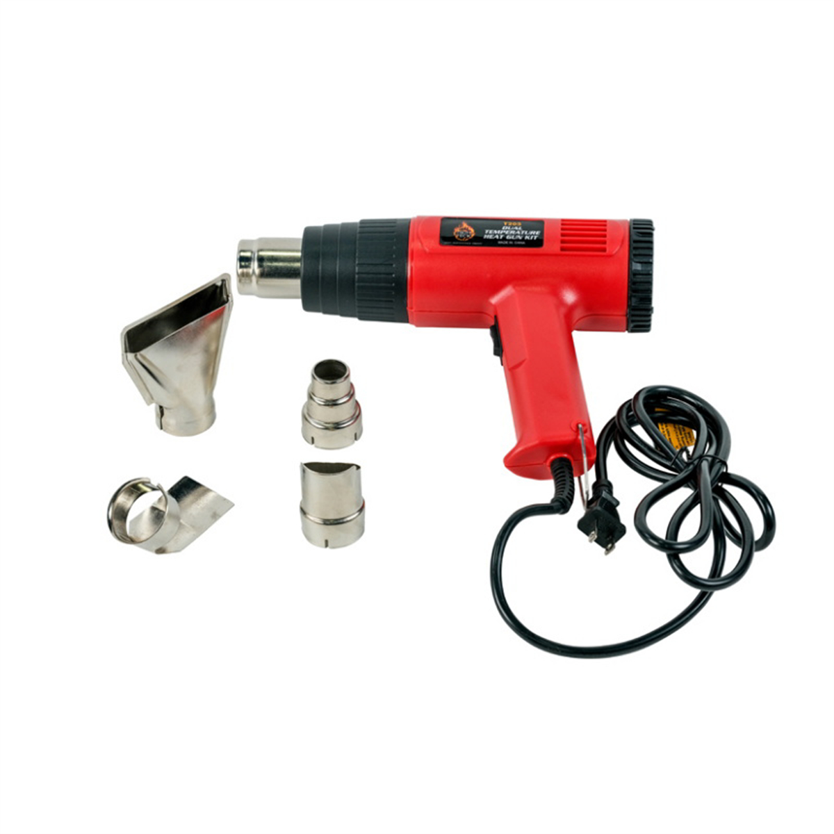HITT205 Dual Temperature Heat Gun Kit, 2 Temperature Settings