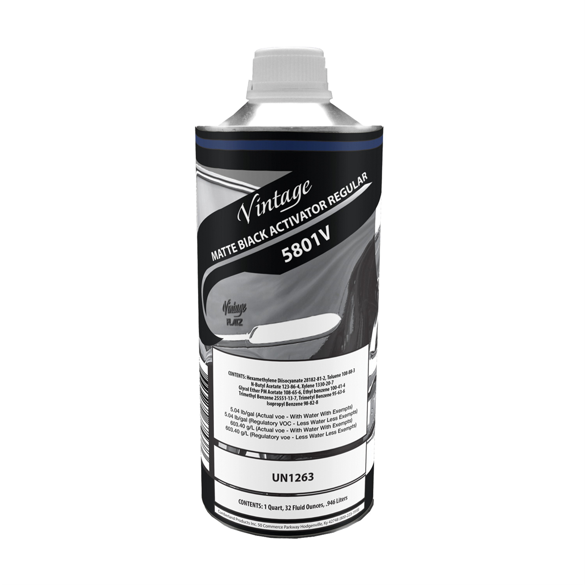 VTGCP5801-4 1 qt. Regular Speed Liquid Activator, Colorless