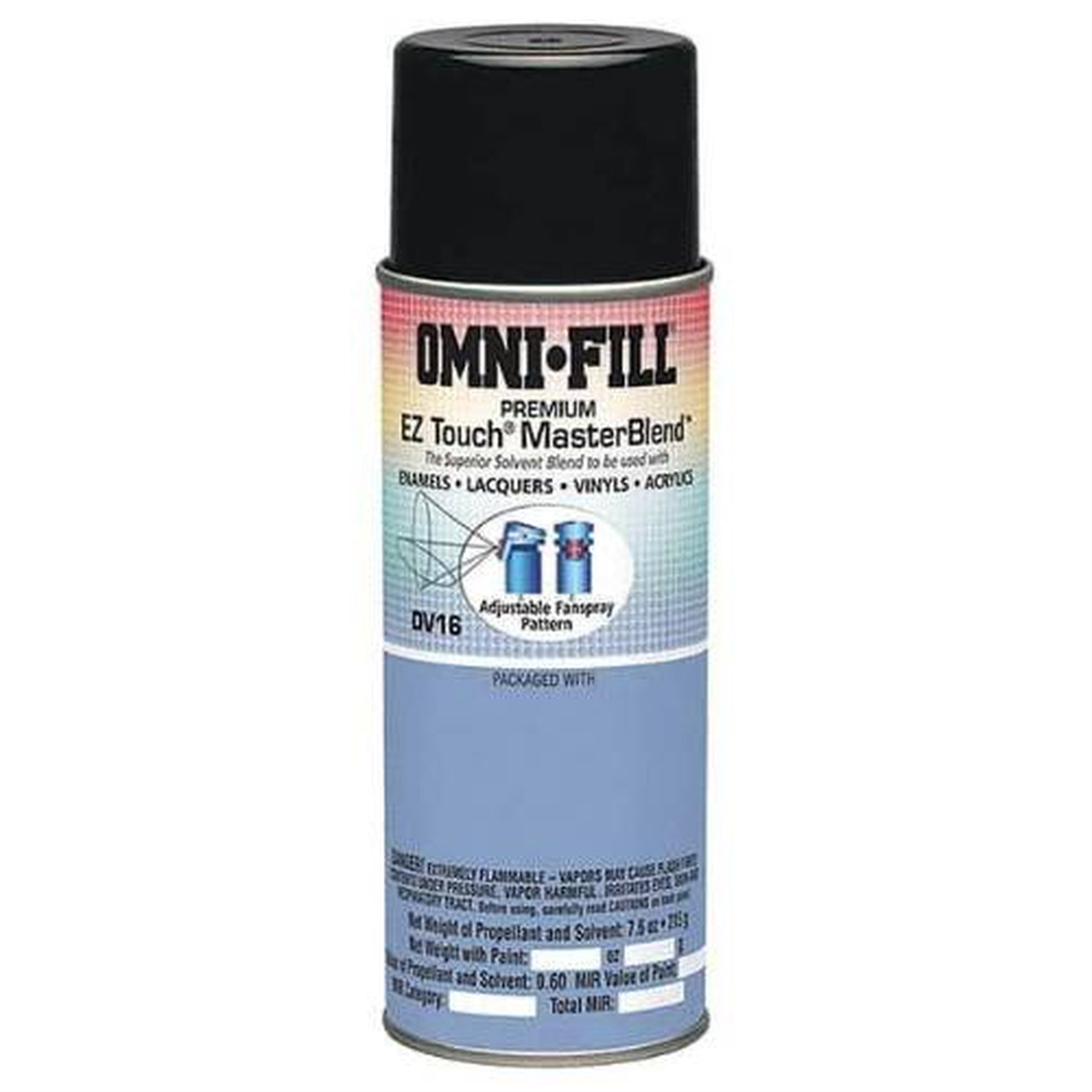 DUPLAV16 16 oz Master Blend EZ Touch Omni-Fill Lacquer Acrylic Vinyl Spray Paint