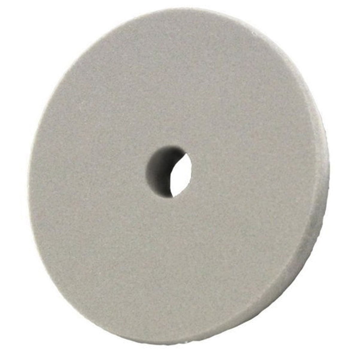PES890190 5.5 in. Dia. Single Sided Heavy Cut Cutting Pad, Hook & Loop Attachment - Foam Pad - Gray