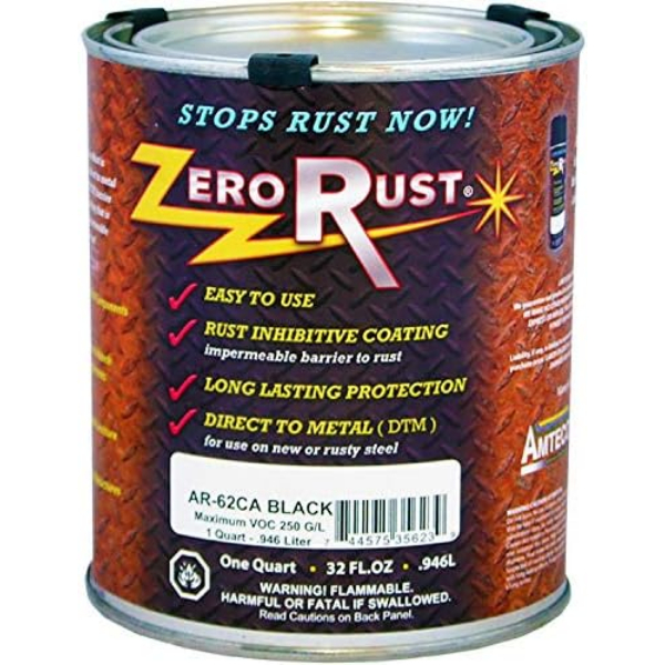 ZERAR-62QT-CA 1 qt. High Solid  Primer, Black