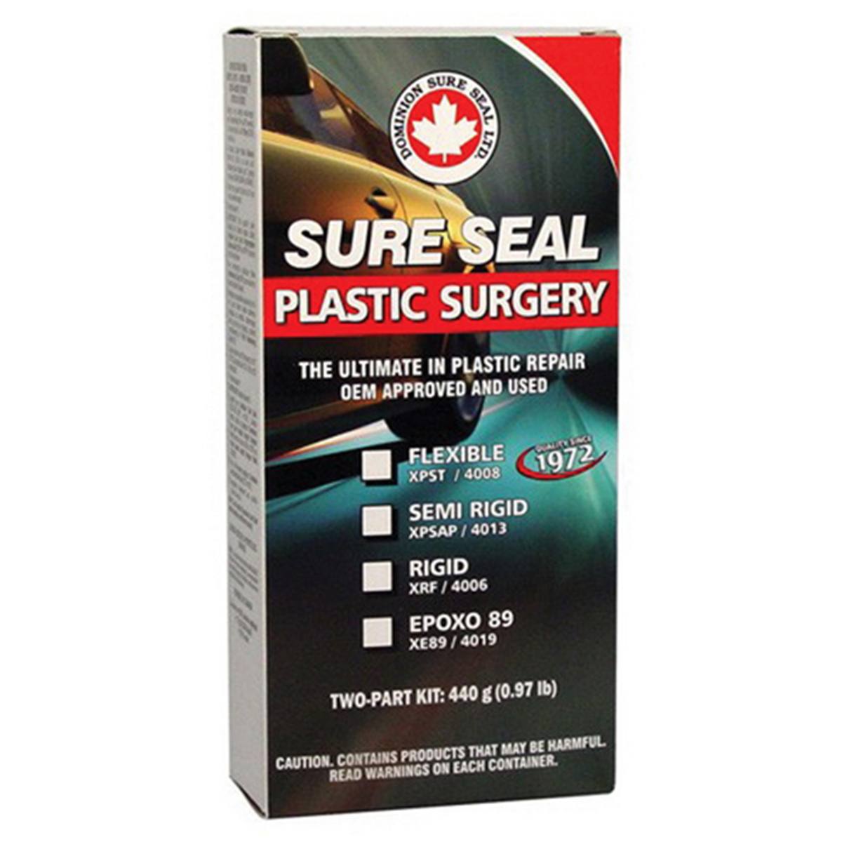 DOMXPSTC 400801 Plastic Surgery Series 2-Component Flexible Epoxy Adhesive Filler - 2 lbs - Liquid