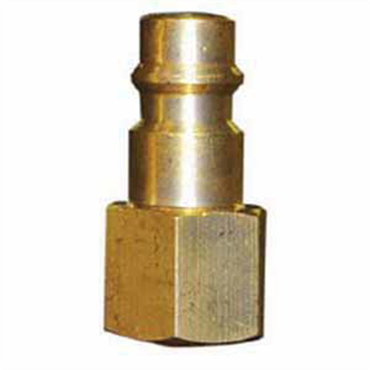 RTCHFFP-1 0.25 in. High Flow Quick Disconnect Plug - Female - Brass
