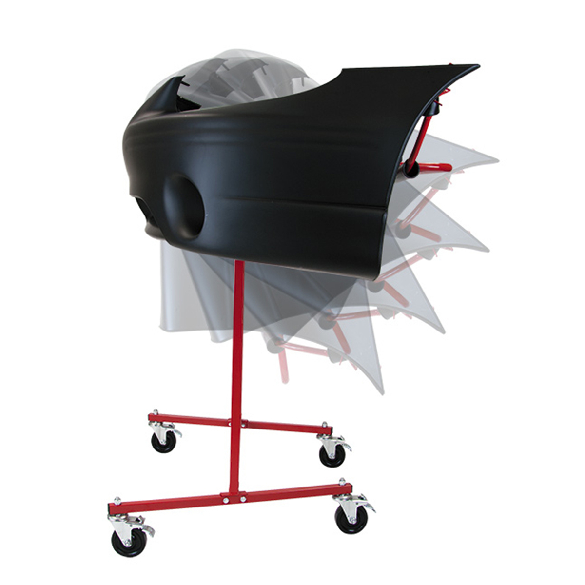 Innovative Tools ITTSS-II 44 x 30 x 53 in. Super Stand 2 Bumper Cover Paint Rack - 25 lbs Load