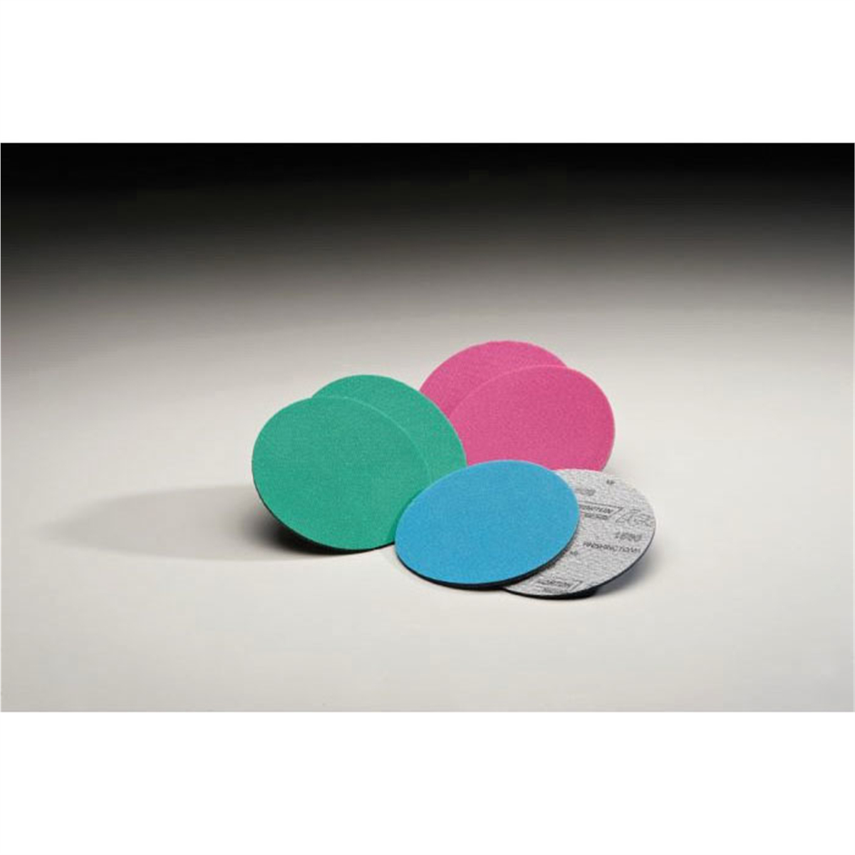 NOR06021 3 in. Ice Q255 Series Open Mesh Nor Grip Sanding Disc, P2000 Grit - Aluminum Oxide