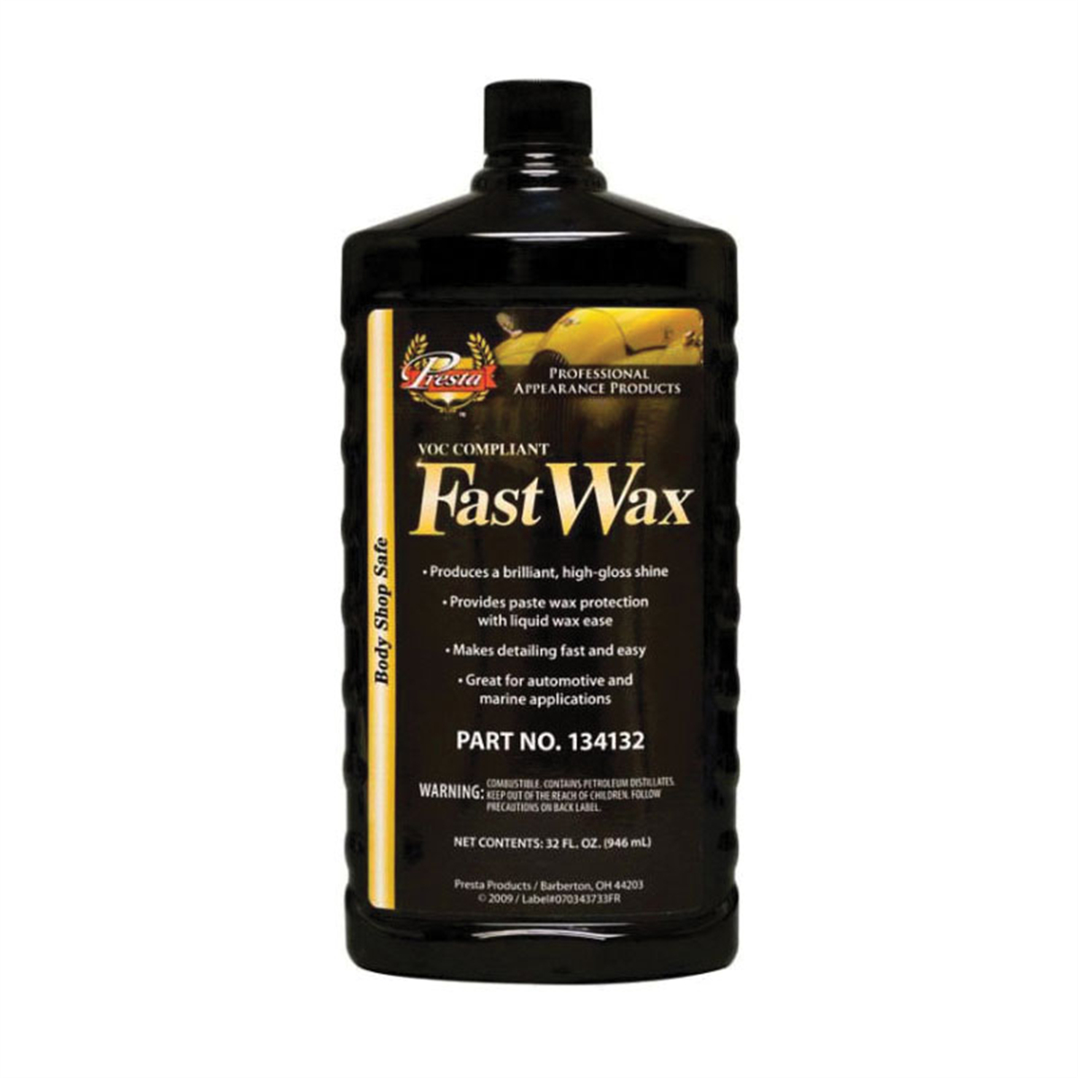 PES134132 1 qt. Fast Car Wax - Liquid - Blue