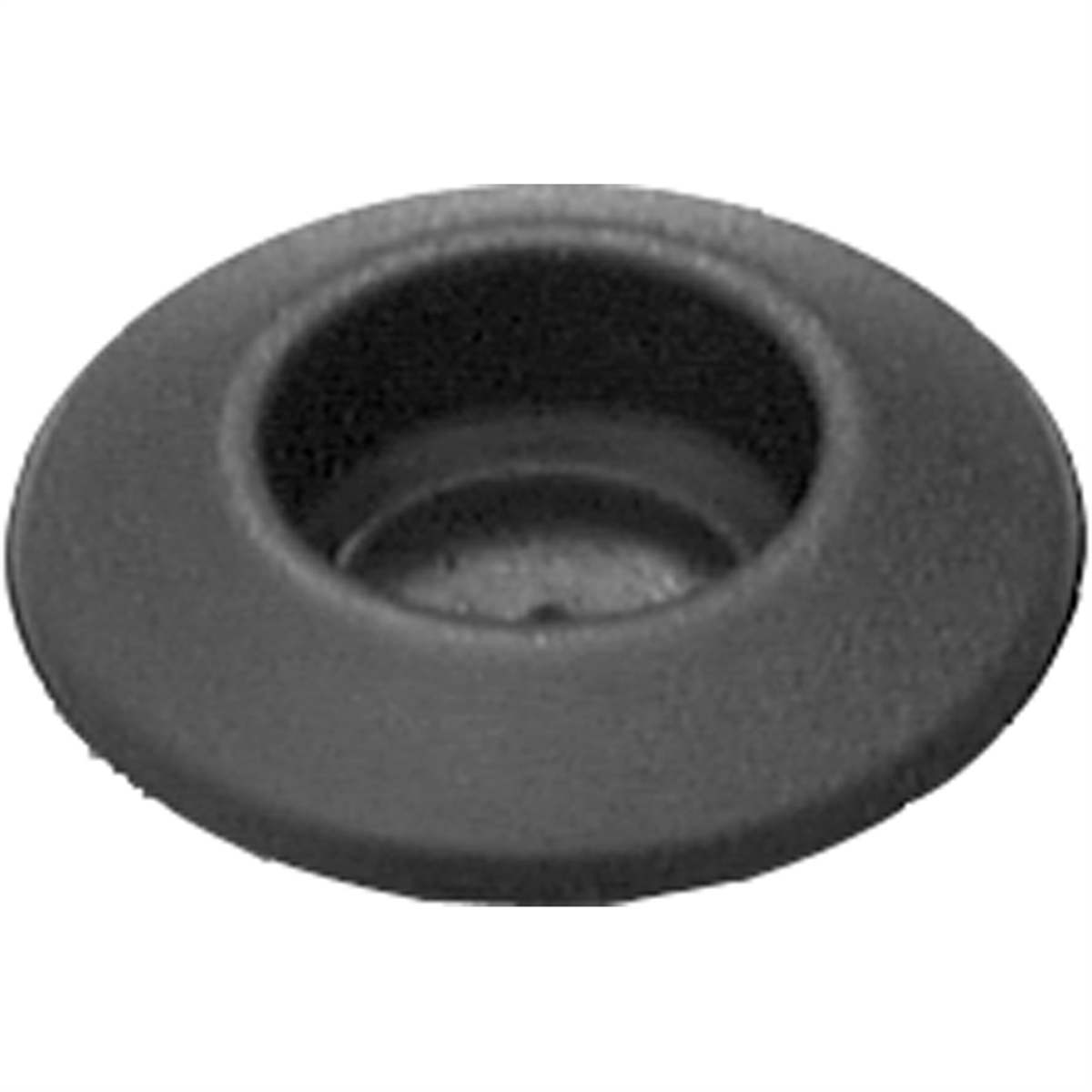 Pak Plug Buttons - Black - 0.5 in. Hole - Durable Plastic
