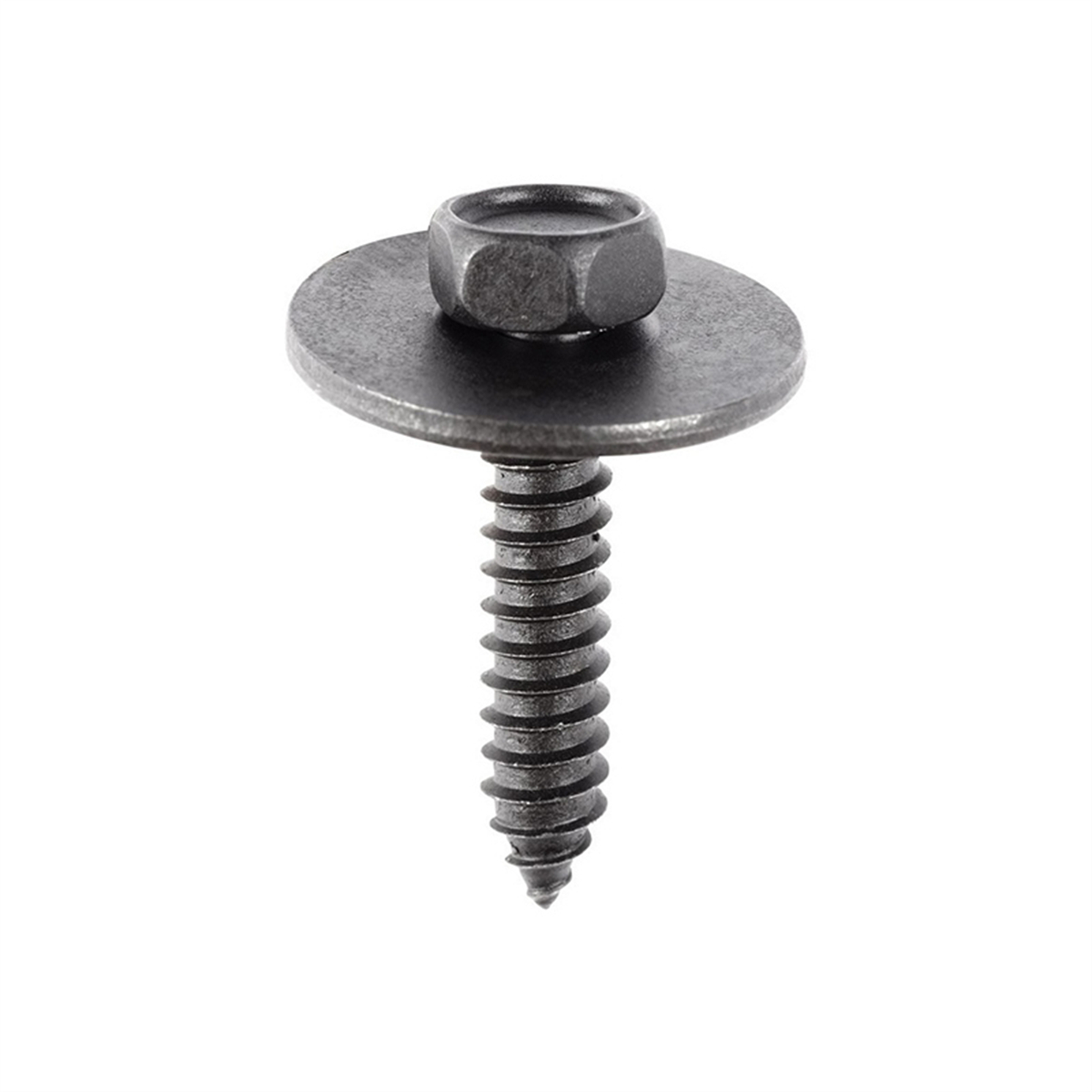 Hex Head Sems A/AB Point Tapping Screw - Phosphate Finish - M6.3 x 30 mm