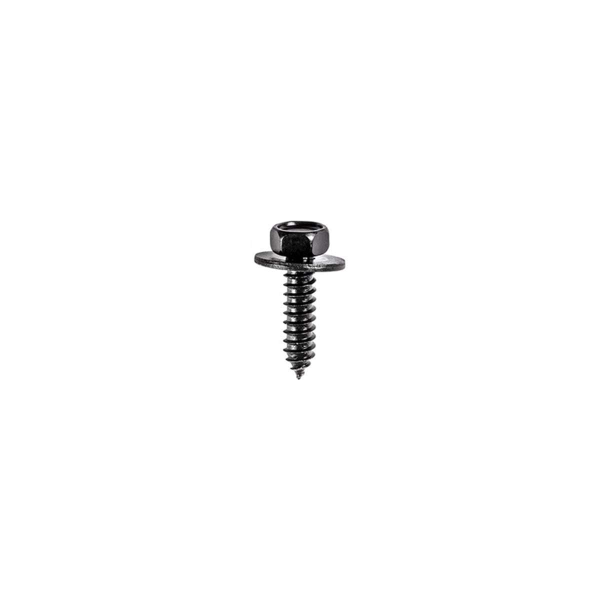 M6.3 x 25 mm Hex Head Sems A-Ab Point Tapping Screw - Phosphate Coated