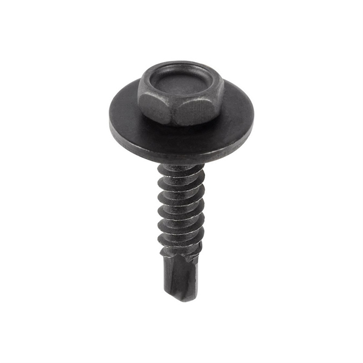 AVC15775 Hex Head Sems Teks Point Tapping Screw - M4.2 x 1.41 mm Screw x 20 mm - Phosphate