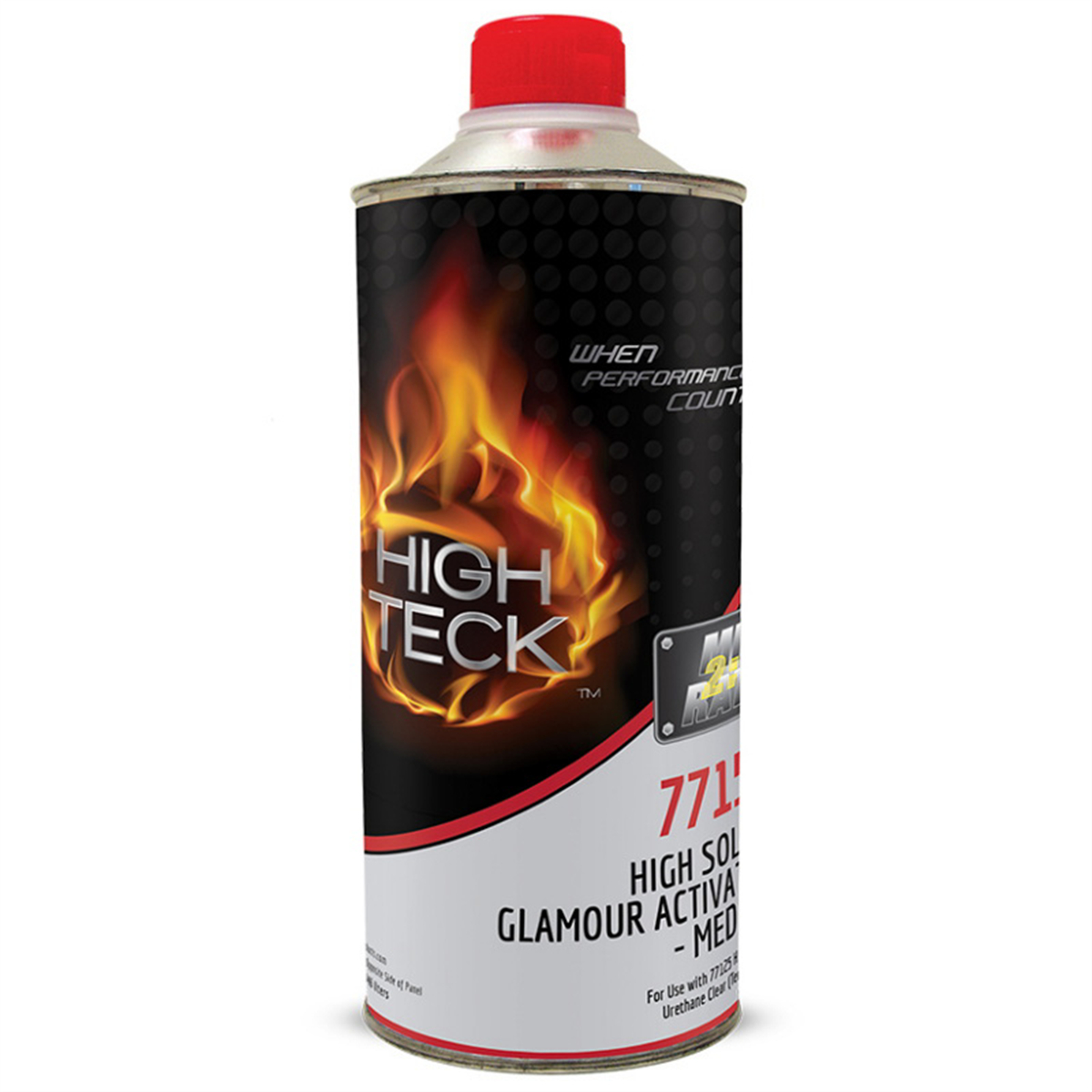 HIT77150-4 1 qt. Medium Liquid Activator, High Solids Glamour Clear