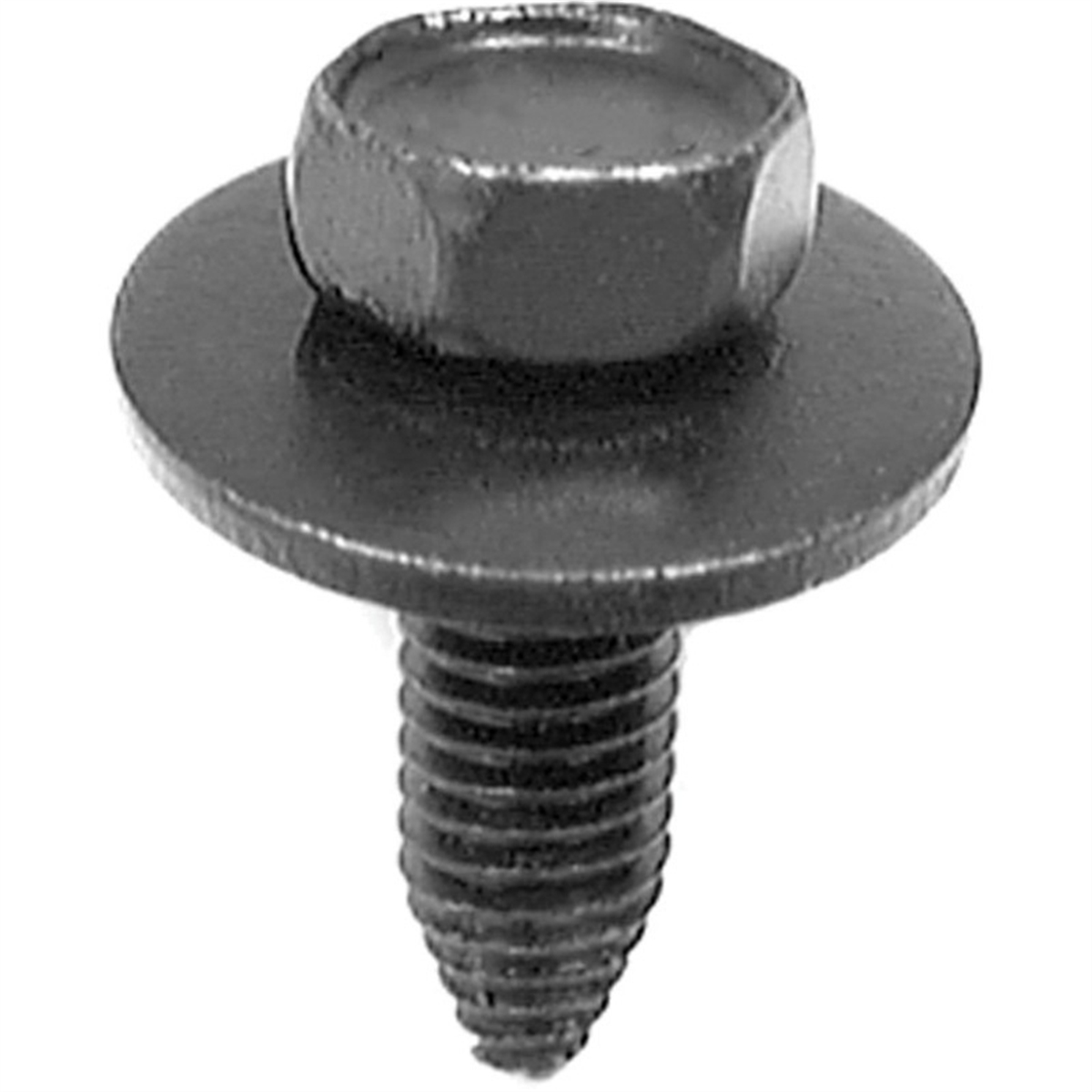 AVC13613 M8 x 1.25 mm Screw x 25 mm Hex Head Sems CA Point Body Bolt - Phosphate