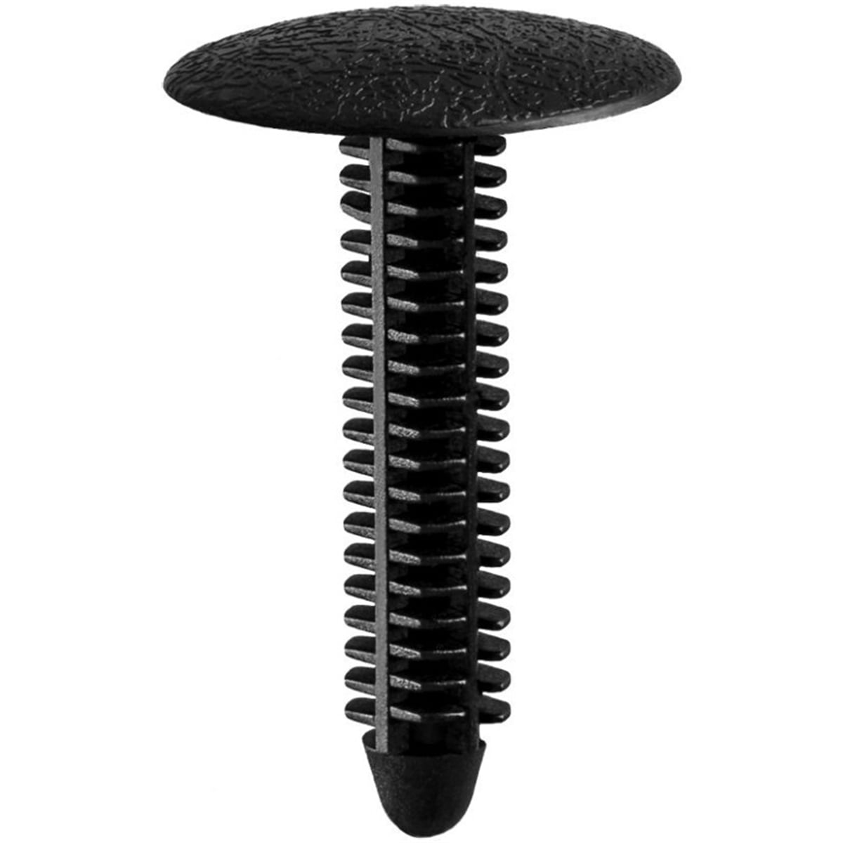 AVC15479 26 mm Dia. Bottom Single Head Interior Trim Panel Retainer, Nylon - Black