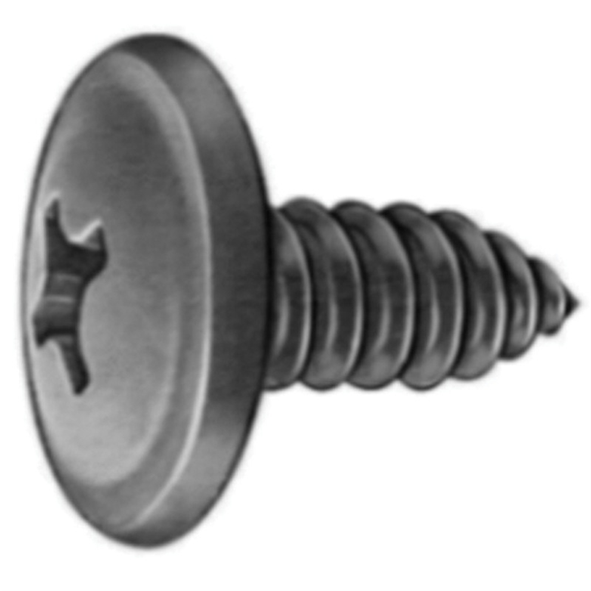 AVC19170 Phillips Truss Head A-Ab Point Tapping Screw - M6.3 x 1.81 mm Screw x 16 mm - Black Phosphate