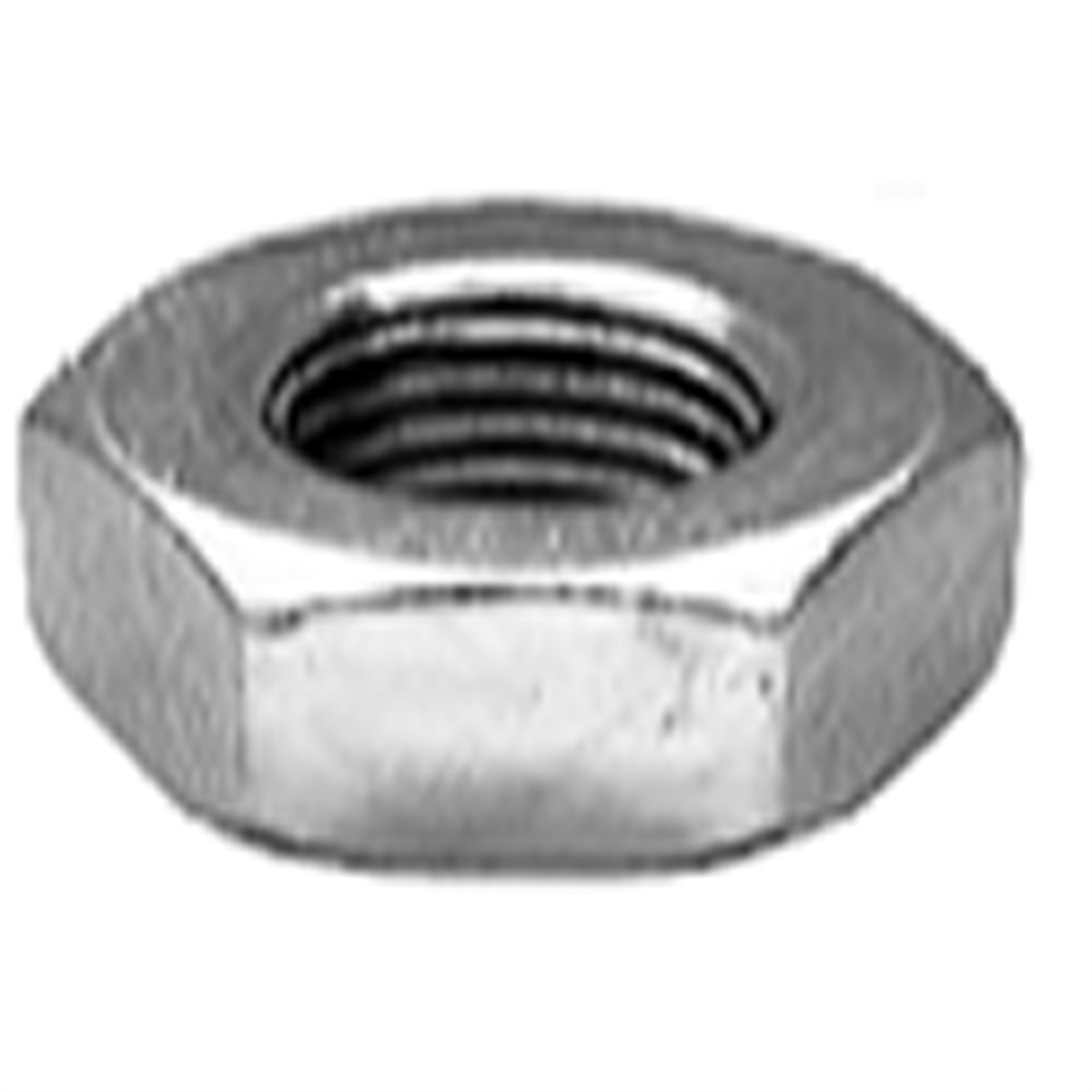 AVC730 10-24 Hex Machine Screw Nut - Zinc