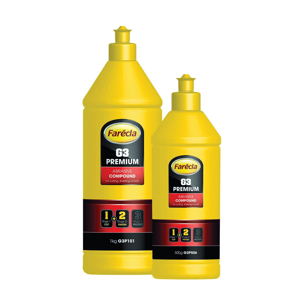 NORG3P101 1 Liter G3 Premium Abrasive Compound Bottle - White - Liquid - Compound