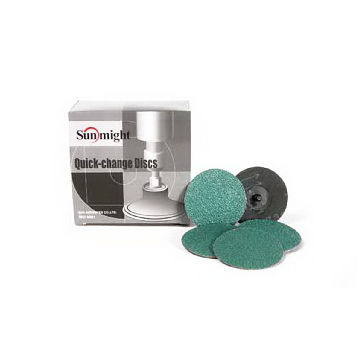 SUA90704 2 in. Closed Coated Quick Change Disc - P50 Grit - Ceramic - Roloc Attachment