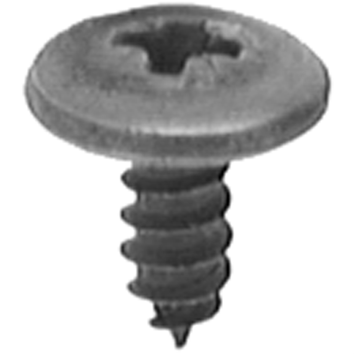 4.2-1.41 x 10mm Phillips Type 1A Drive Washer Head - Black, 100PK