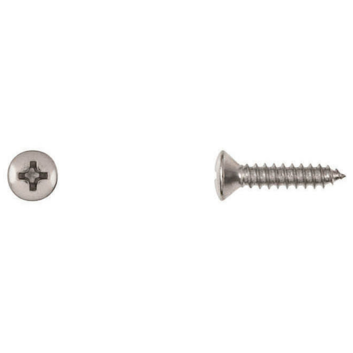 DCO6302MT 8 x 1 in. No.8 Head Phillips Oval Fastener