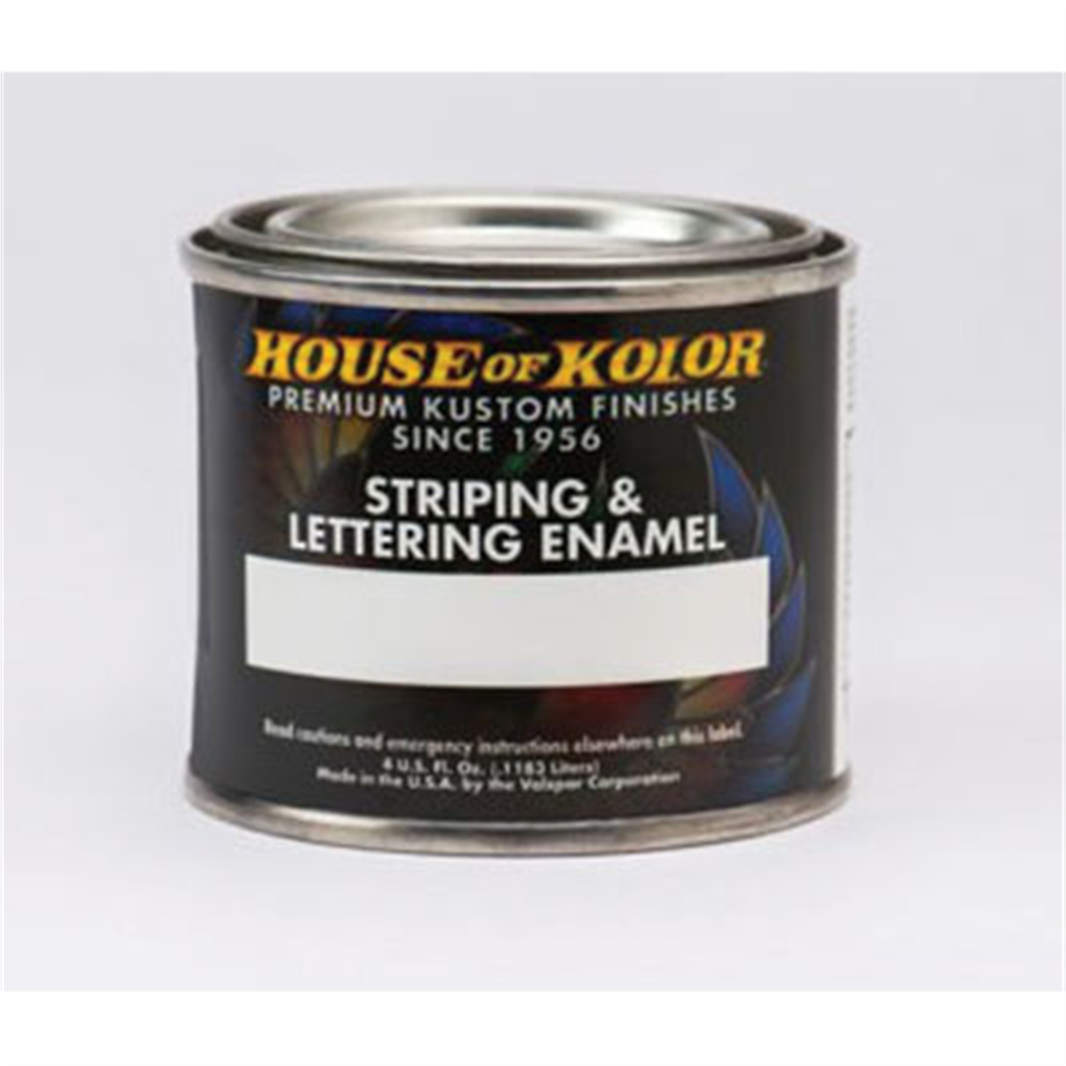 HOKU09-B06 4 oz Kosmic Striping & Lettering Enamel - Lite Blue