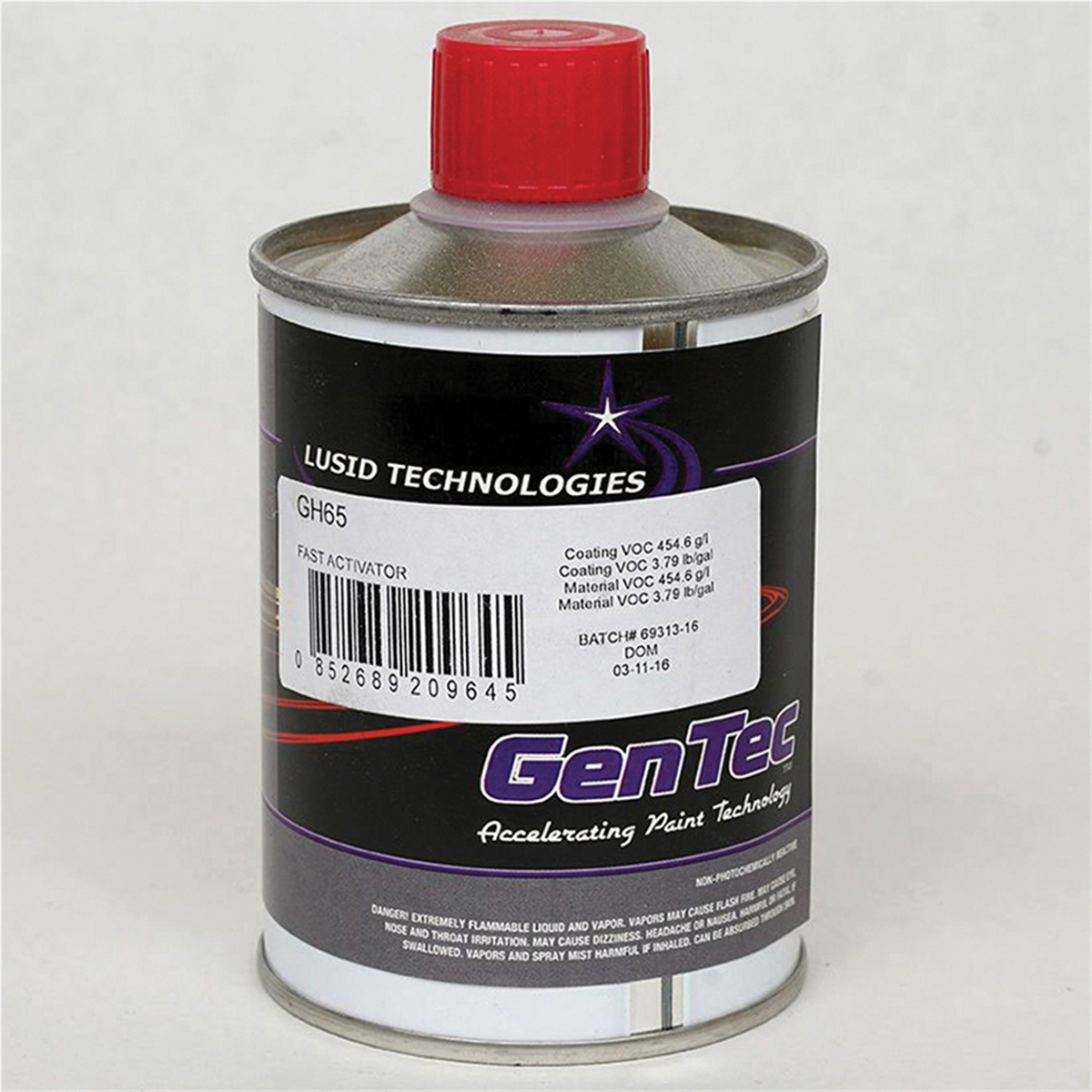 GTCGH65H 0.5 Point Fast Activator, Clear - Liquid