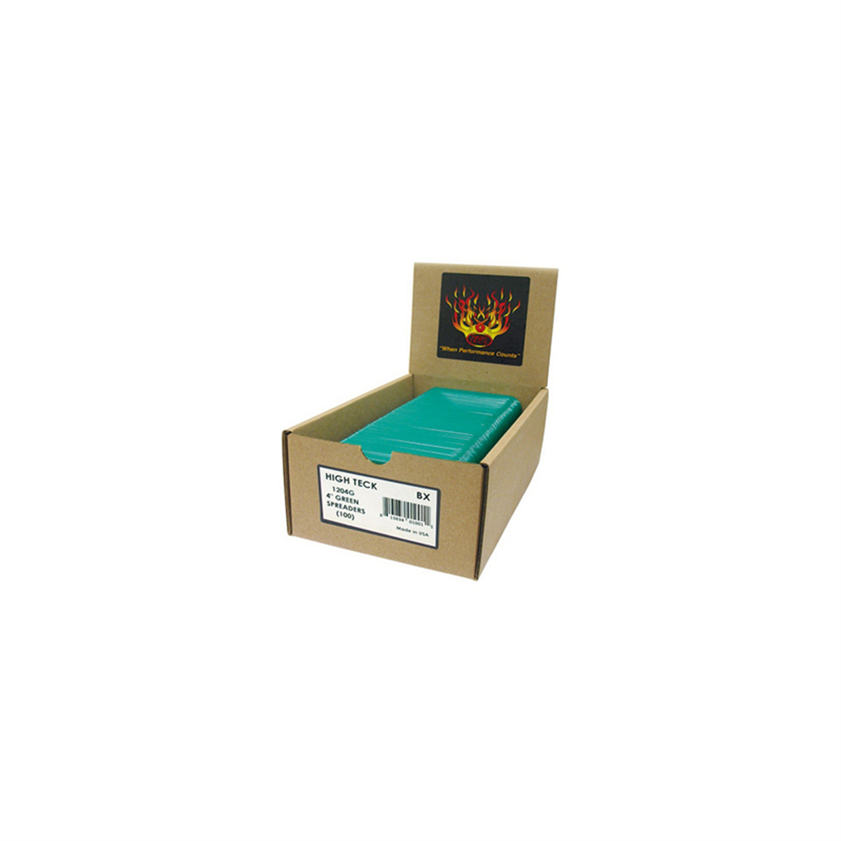 Picture of High Teck HIT1204G 4 in. Tapered Edge Spreader - Plastic - Green