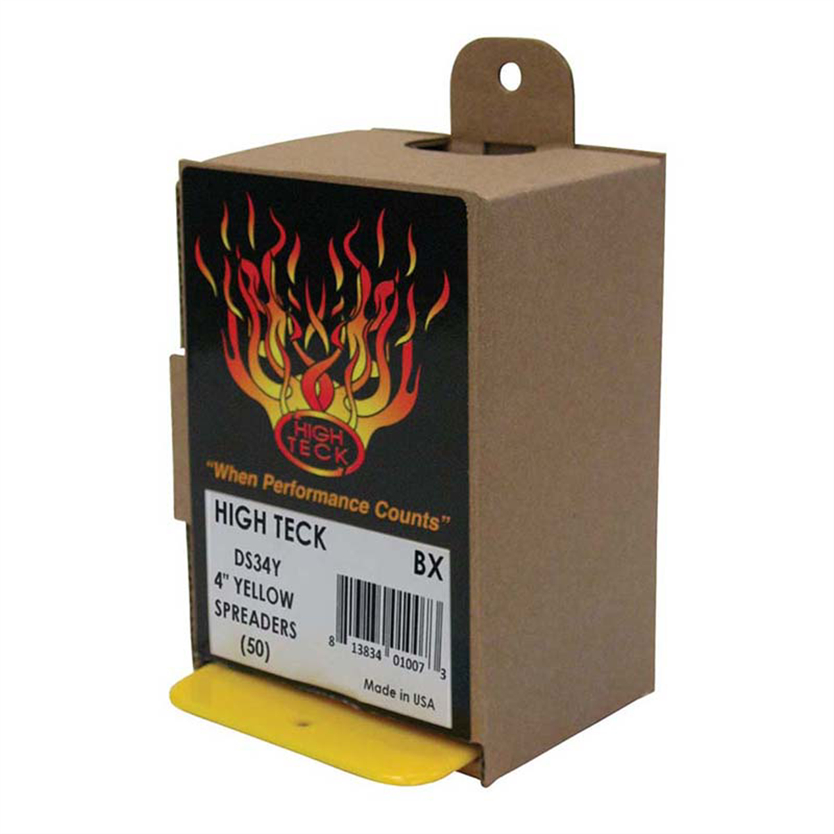 Picture of High Teck HITDS34Y 4 in. Tapered Edge Spreader - Plastic - Yellow