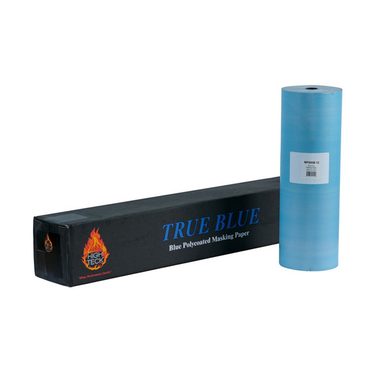 HITMP500B-18 18 in. x 700 ft. Masking Paper, True Blue - Poly Coated Paper, 35 lbs Basis