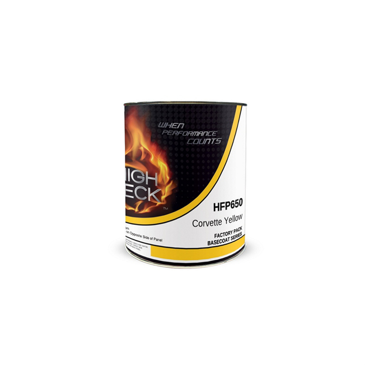 HITHFP650-1 1 gal Series HFP National Rule Urethane Basecoat, Corvette Yellow