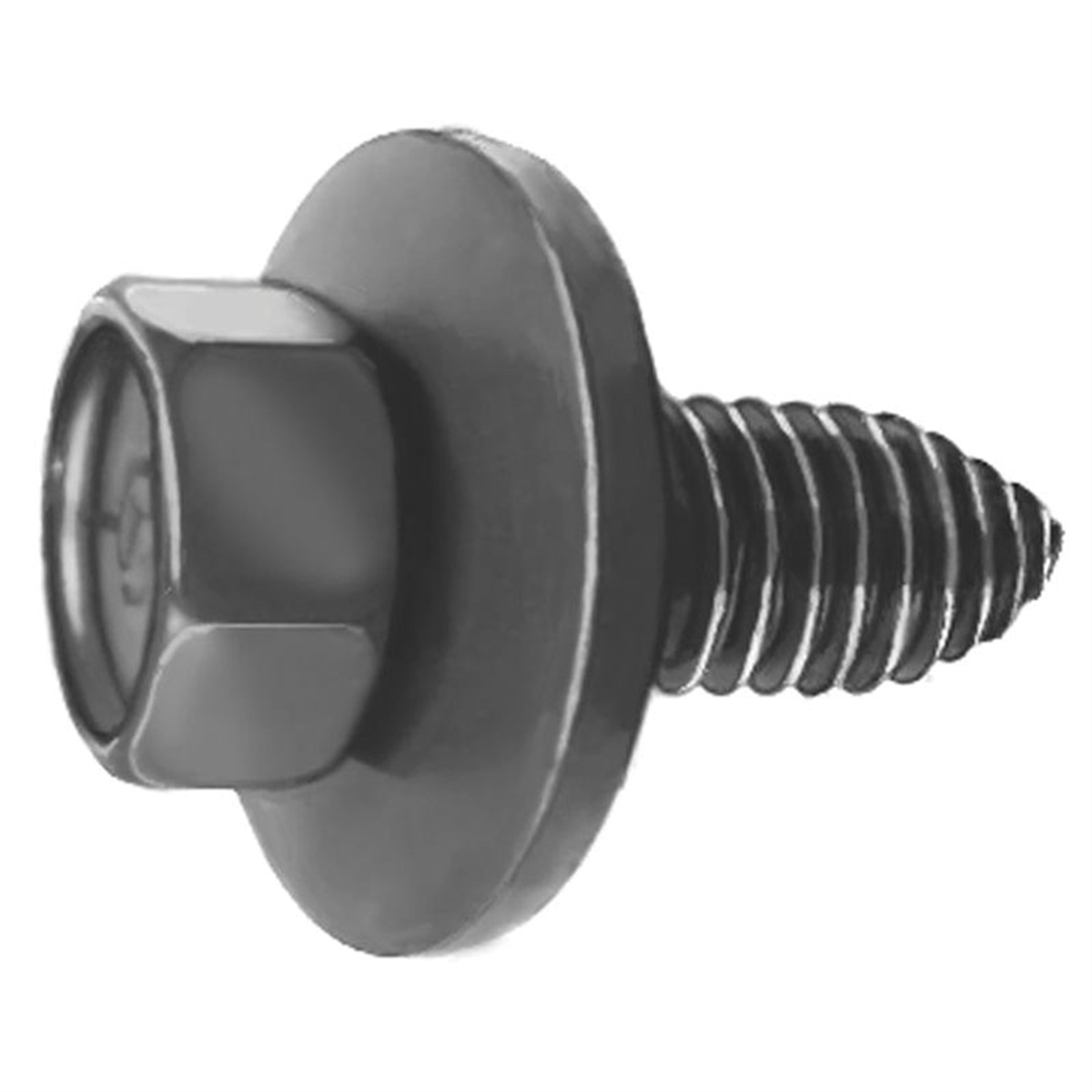 Hex Head Sems CA Point Body Bolt - Phosphate - 0.375 in. x 1 in. - Durable Design