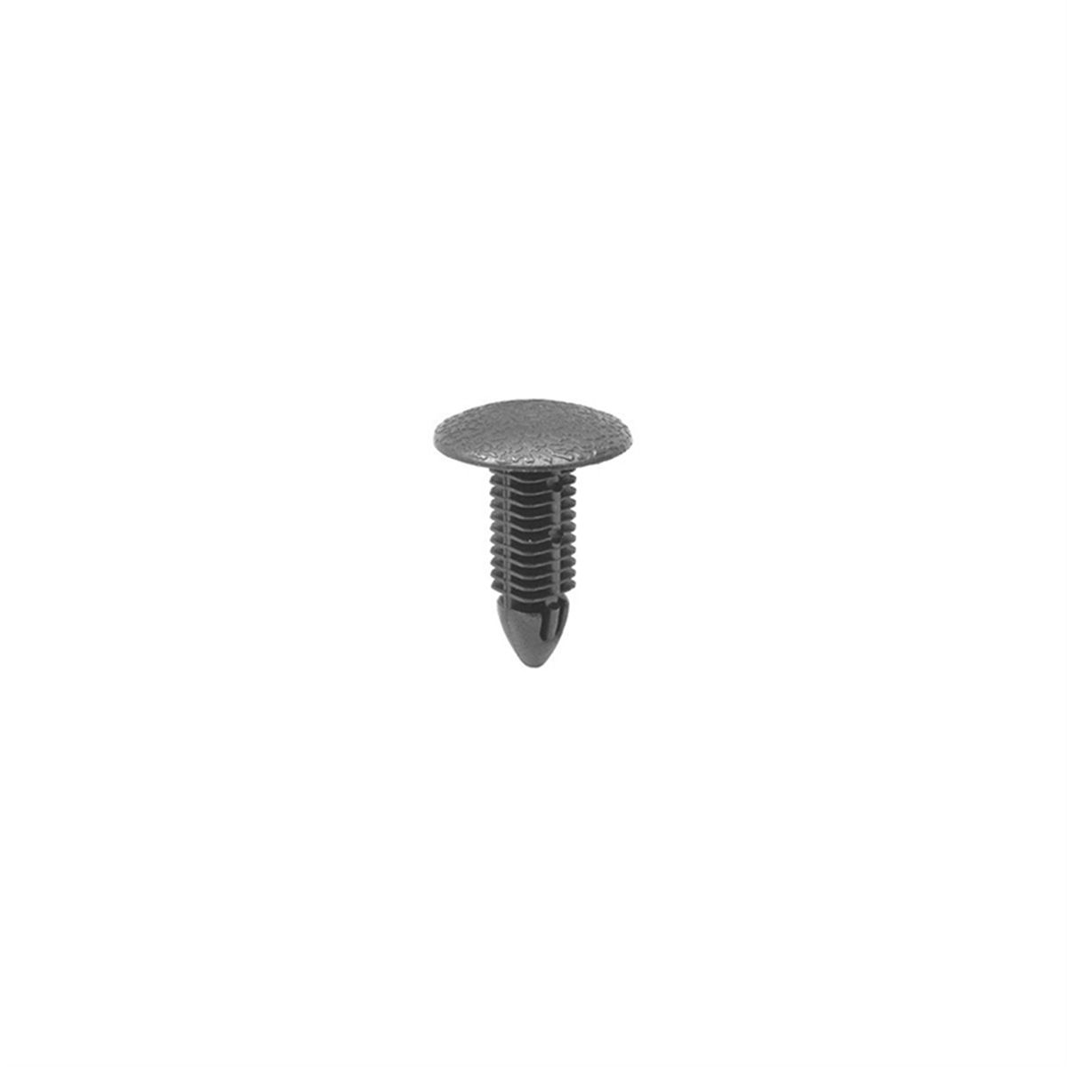AVC17076 18 mm Dia. Bottom Single Head Type 1 Inner Fender Shield & Bumper Fascia Retainer, Nylon & Black
