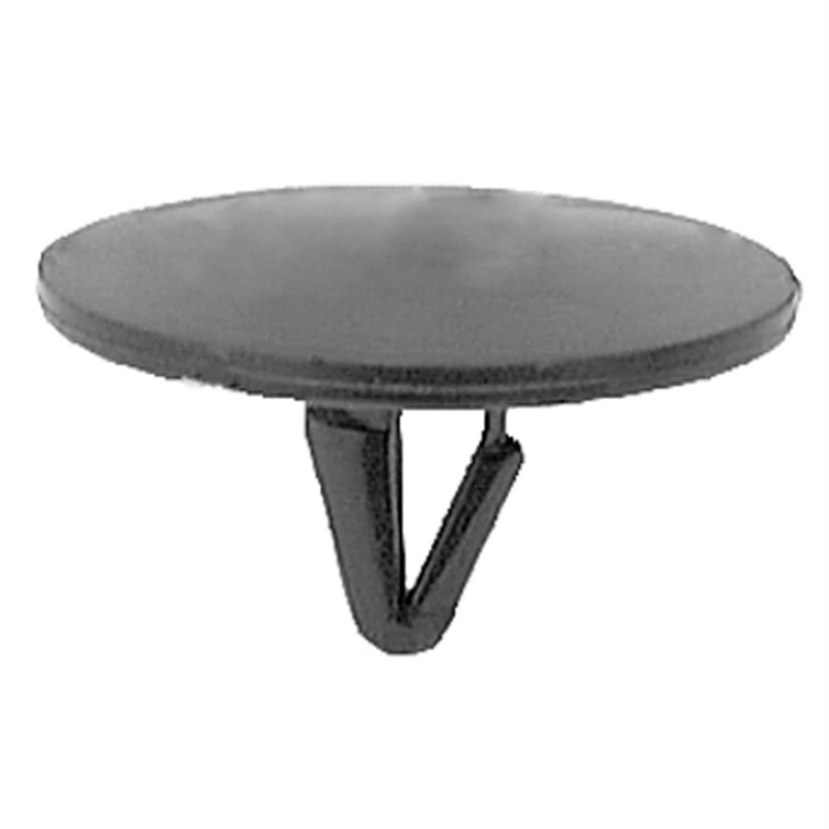 AVC17975 1.18 in. Dia. Bottom x 0.5 in. Stem Single Head Type 2 Hood Insulation Retainer, Nylon & Black