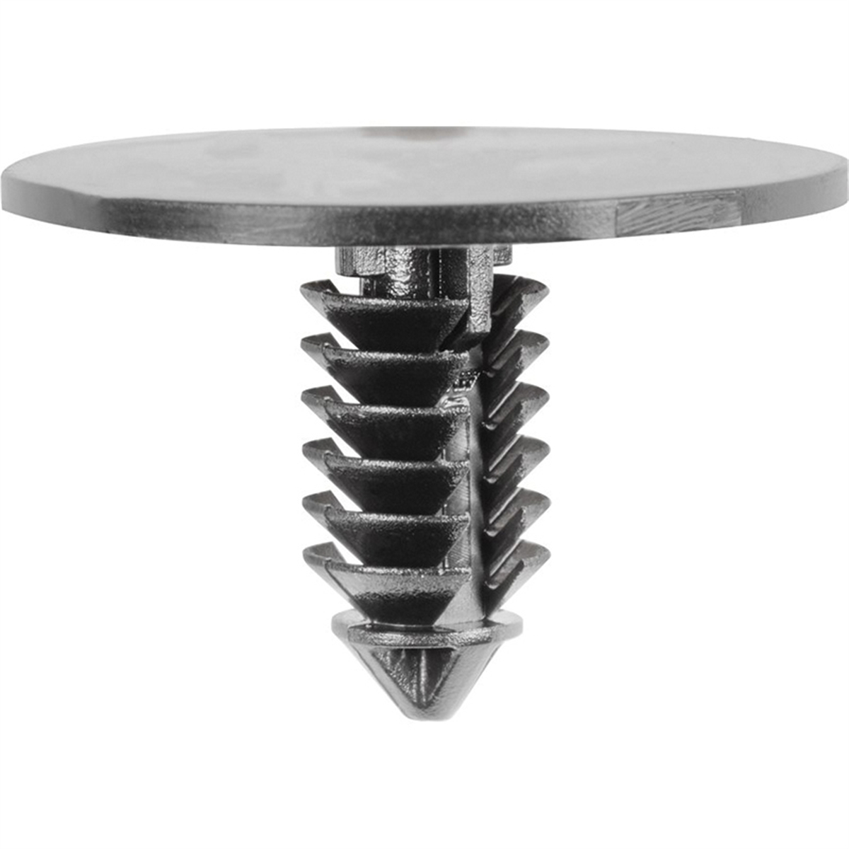 AVC19541 1 in. Dia. Bottom Single Head Type 1 Hood Insulation Retainer, Nylon - Black