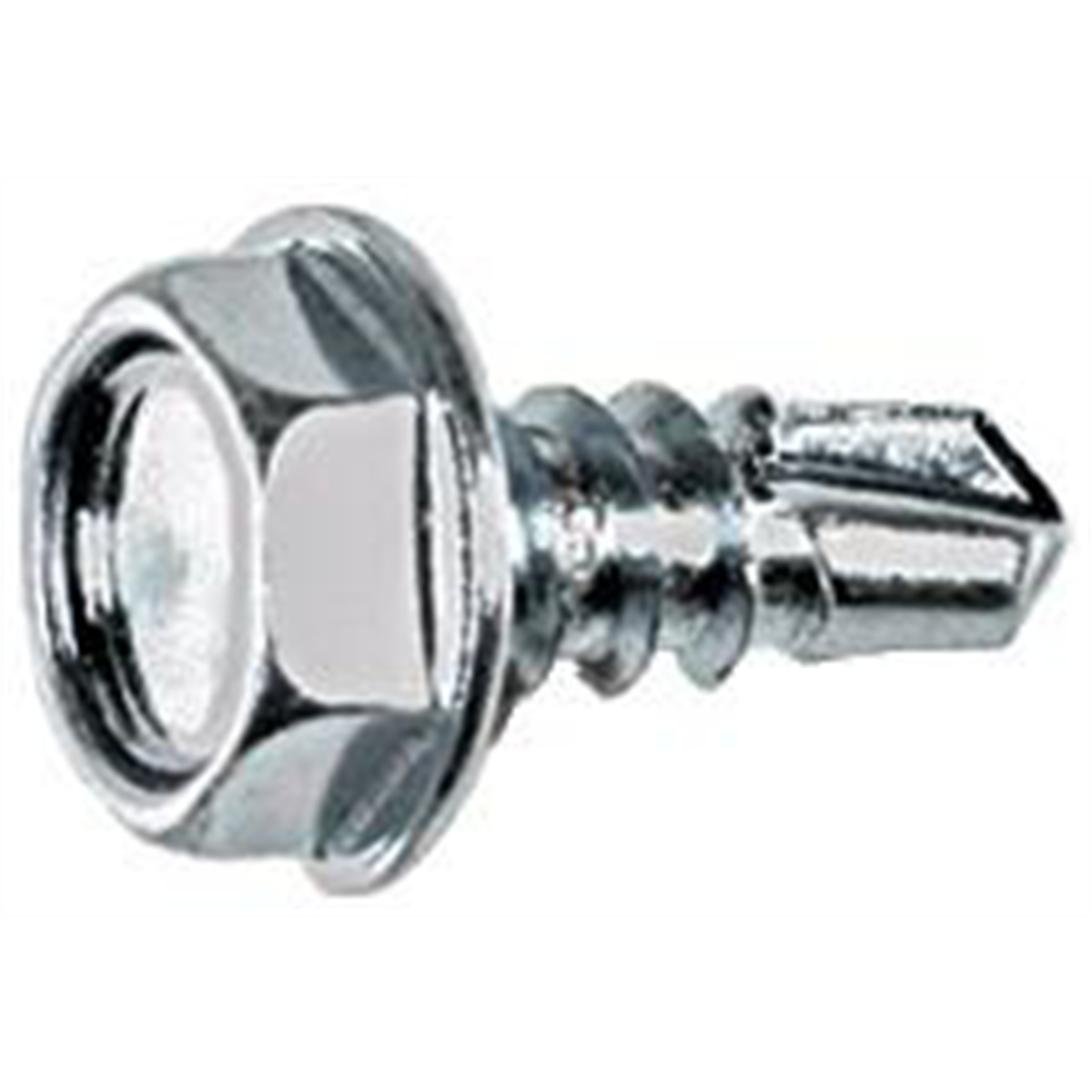 AVC9613 No.10 x 0.5 Hex Washer Head Teks Tapping Screw - Zinc