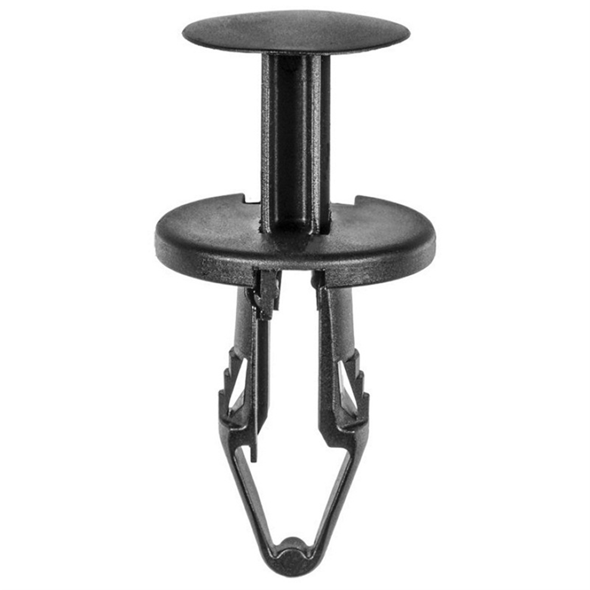 AVC20992 20 mm Dia. Head Push-Type with Closed End Fender & Toe-Floor Panel Retainer, Nylon & Black