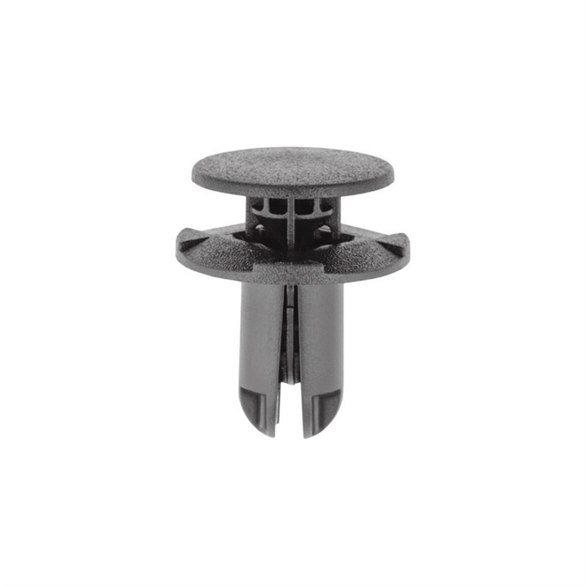 AVC22253 18 mm Dia. Head x 14 mm Stem x 8 mm Hole Push-Type Fender Liner Retainer, Nylon & Black
