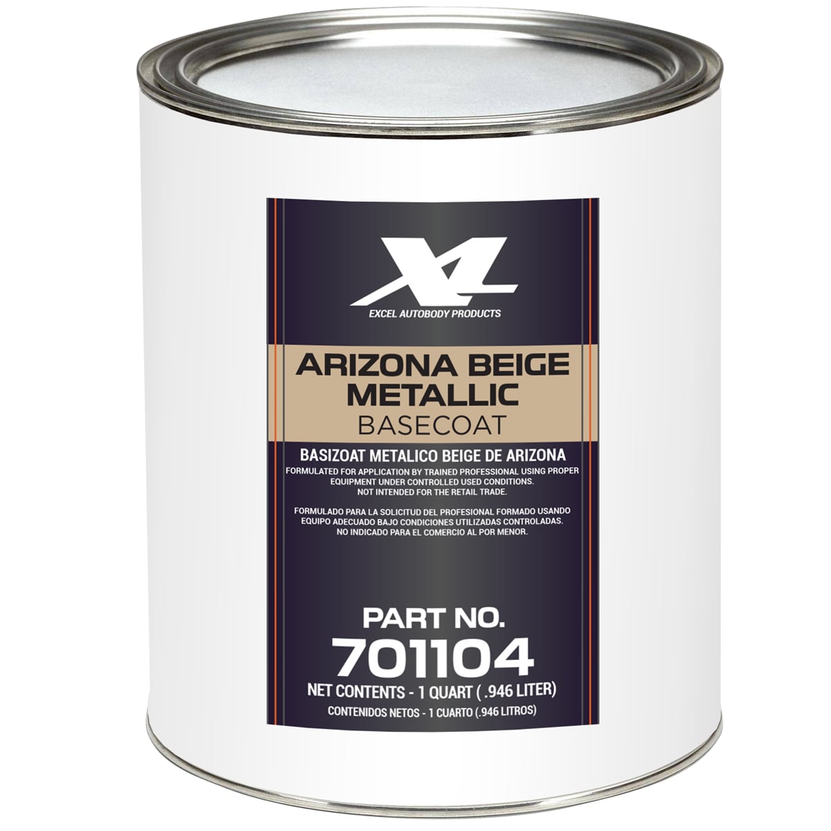 XLB701104 B-C qt. Arizona Basecoat Primer, Beige - Medium