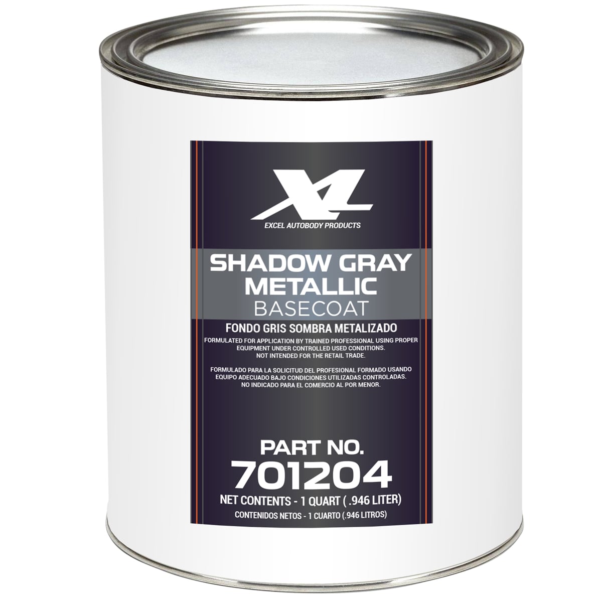 XLB701204 B-C qt. Basecoat Primer, Shadow Gray