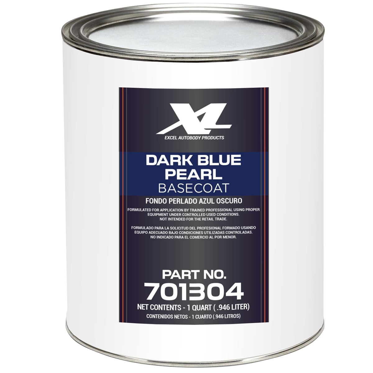 XLB701304 B-C qt. Basecoat Pearl Primer, Dark Blue