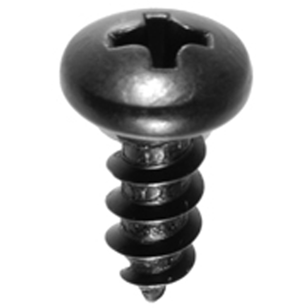 AVC11921 No.10 x 0.5 Philips Pan Head Tapping Screw - Black Oxide