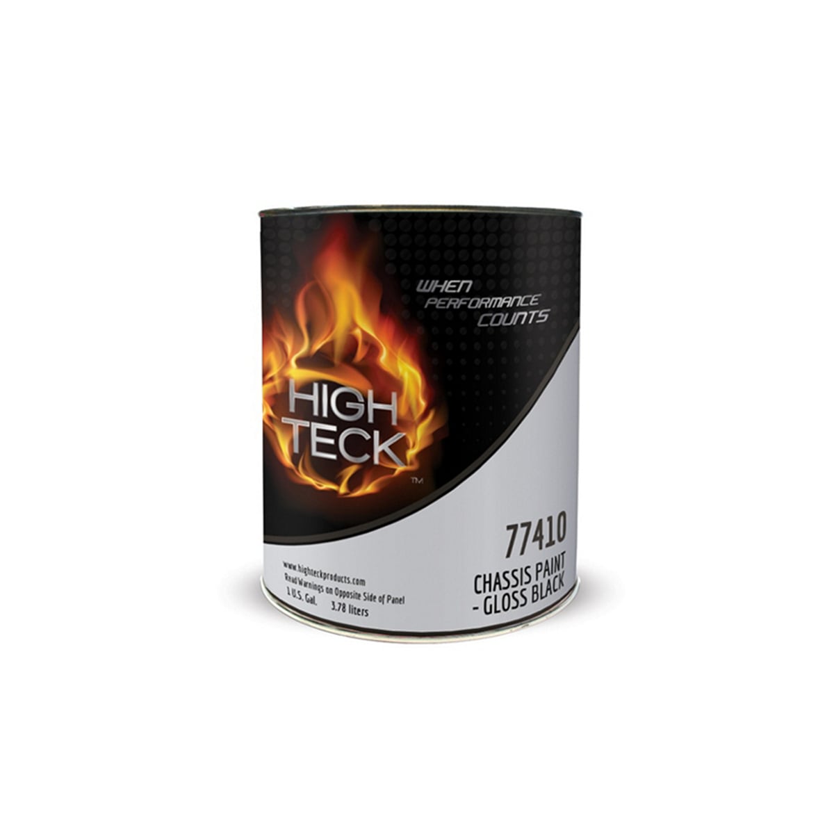 HIT77410-1 1 gal Chassis Liquid Paint, Gloss - Black