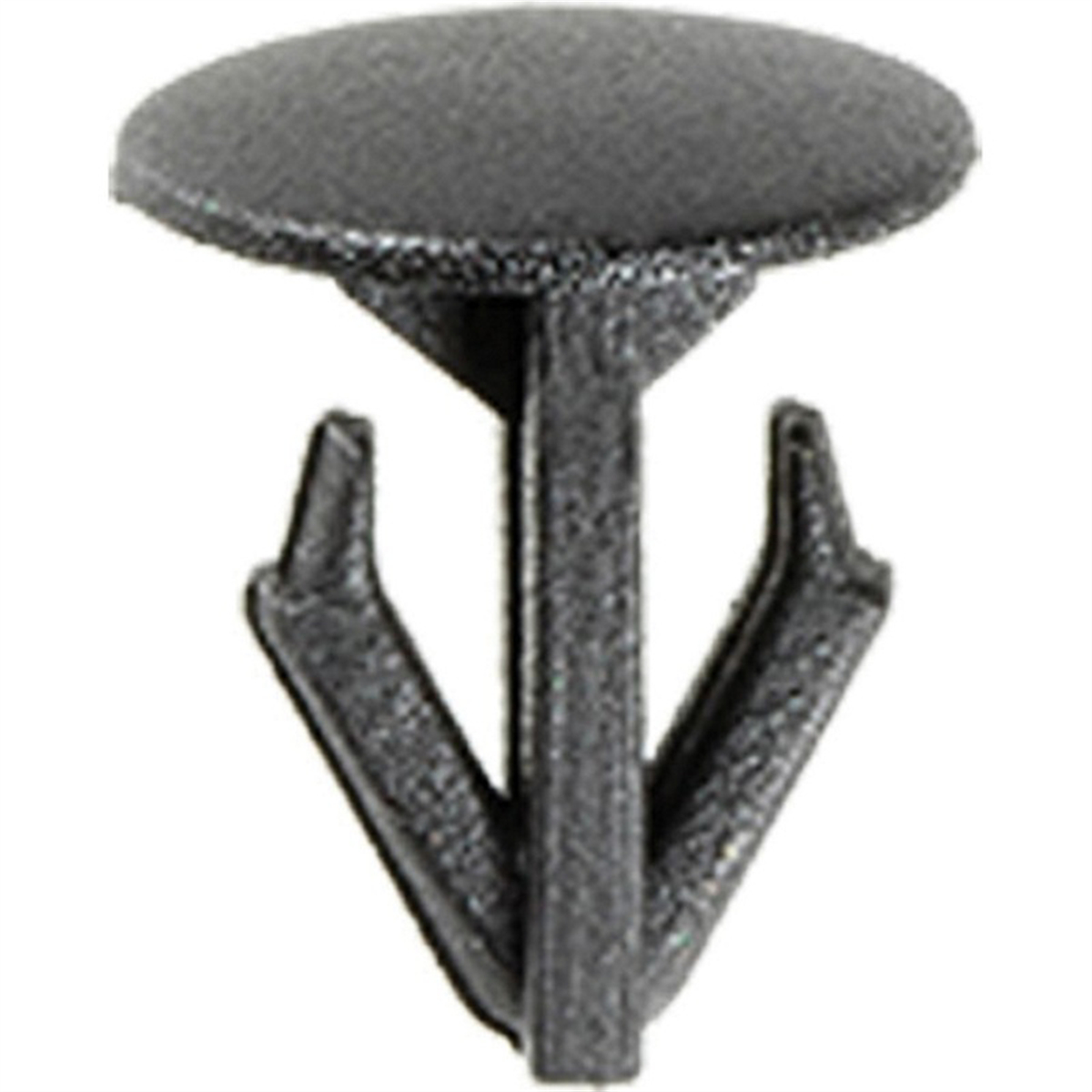AVC18114 Single Head Type 4 Hood Insulation Retaining Clip - 10 mm Dia. Bottom Head - Nylon - Black