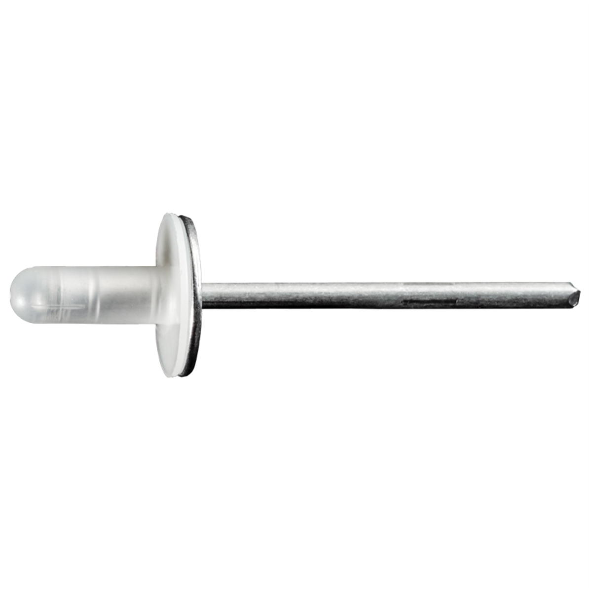 Aluminum & Steel Rivet - 0.18 in. Diameter - Pack of 100 - Durable Design