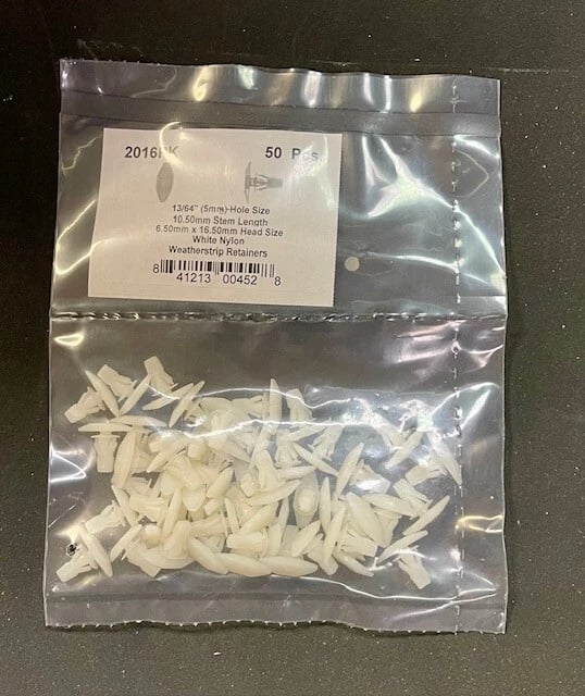 DCO2016 5 mm Hole Size 6.5 mm x 16 Fastener