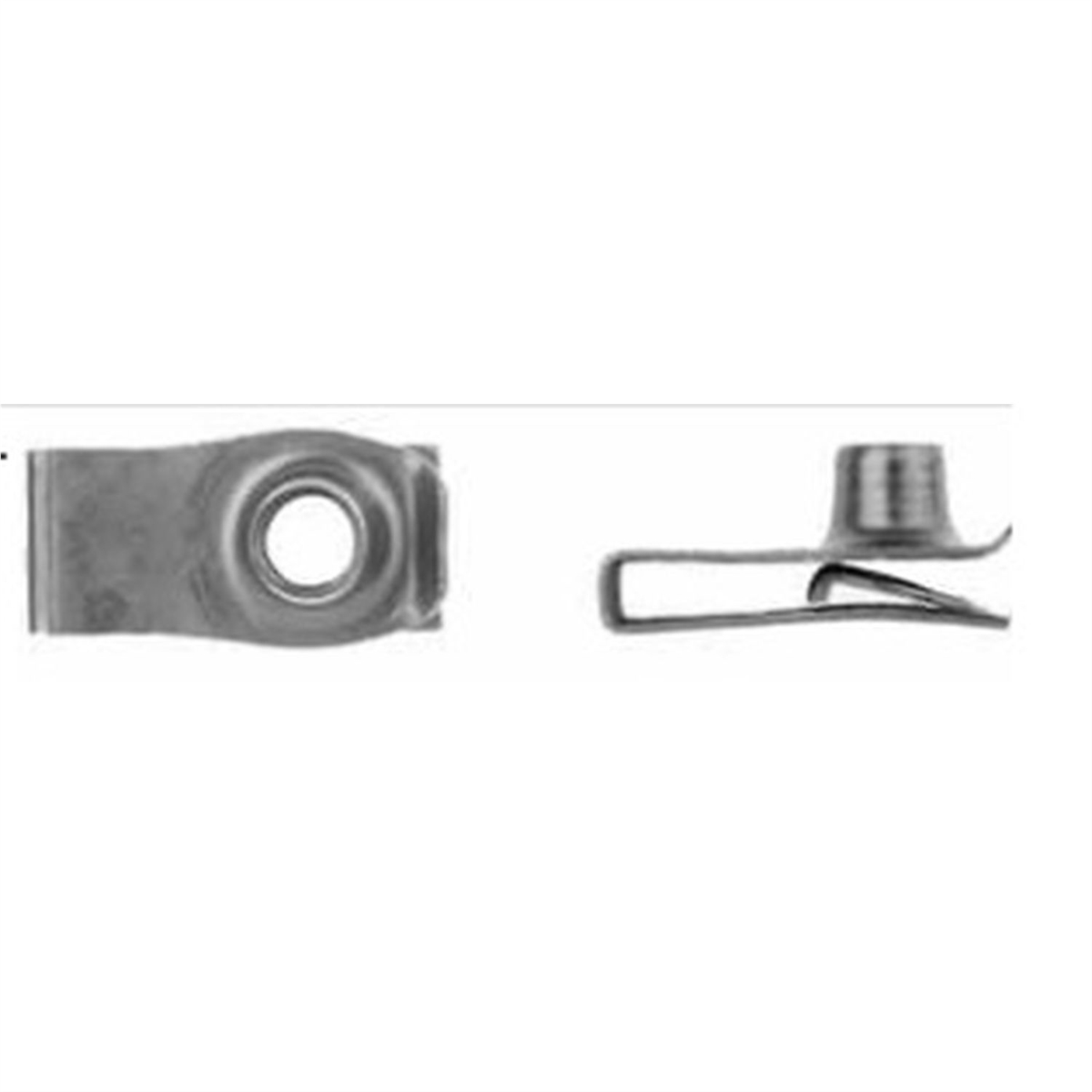 DCO5557PK 8-1.25 mm Black Phosphate Extended U-Nut