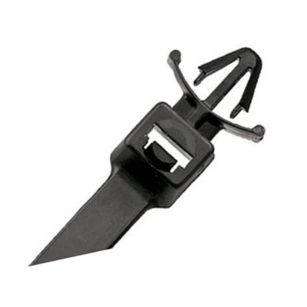 DCO9325PK Push-Mount Cable Ties, Black - Nylon