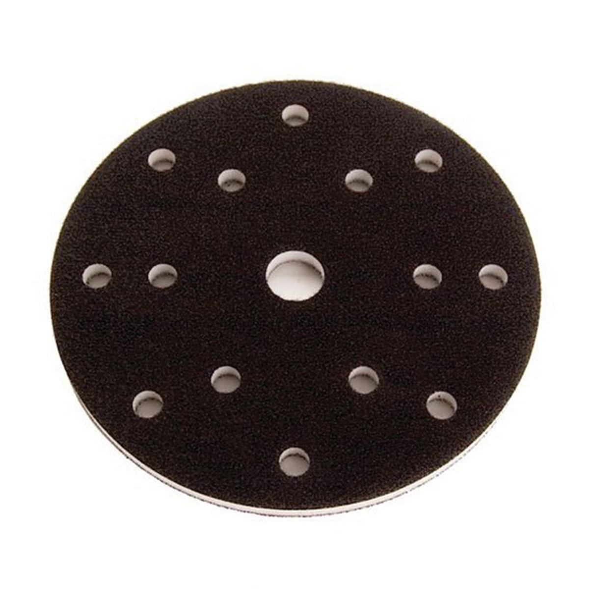 Mirka Abrasives MRK1066F 6 Dia. x 0.375 in. Grip Faced Interface Pad, Hook & Loop Attachment