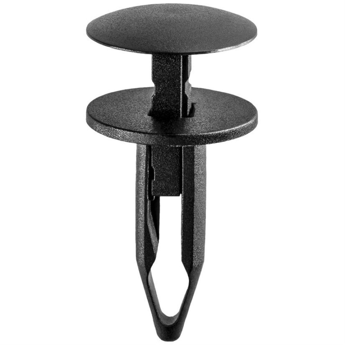 AVC18896 Push-Type with Closed End Bumper Fascia Retainer - 20 mm Dia. Head x 28 mm Stem Nylon, Black